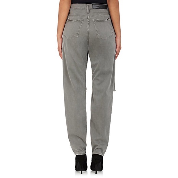 EACH X OTHER Embellished Distressed Jeans - Picture 2 of 3